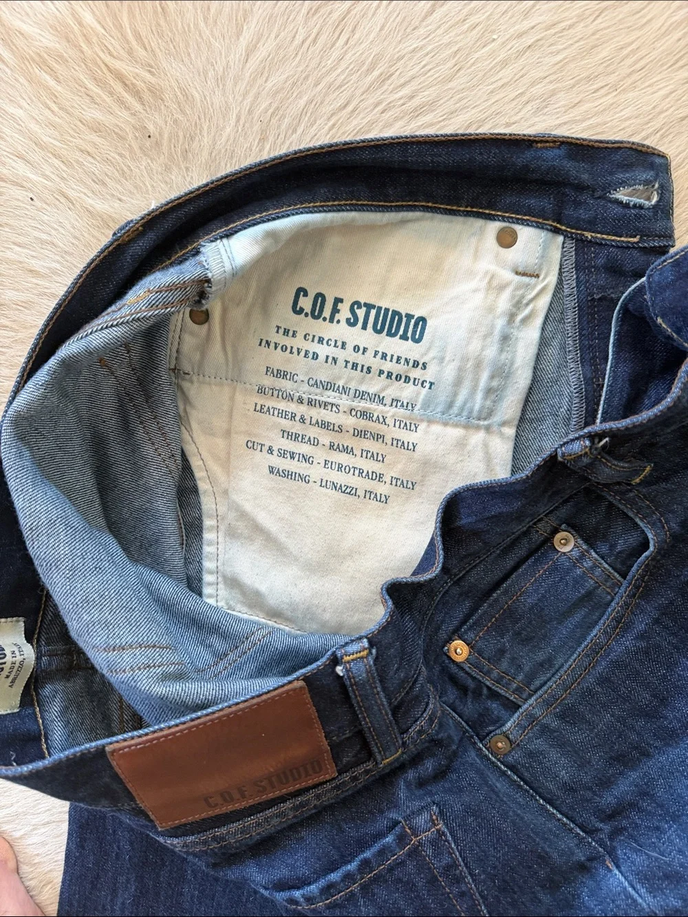 Straight Fit Men's Dark Indigo Jeans